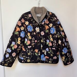 Floral Quilted Women's Jacket